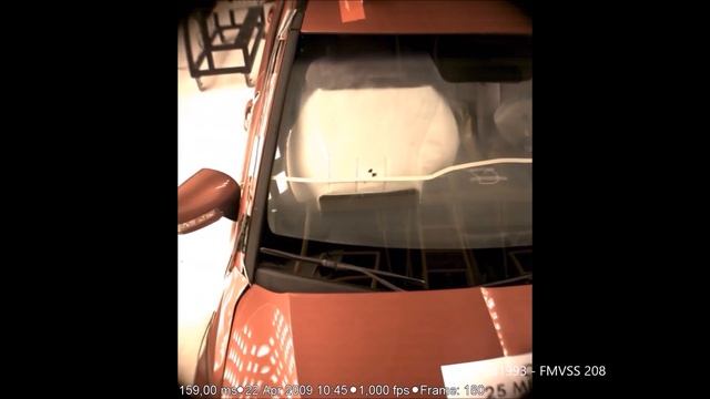 2009-2011 Kia Borrego / Mohave FMVSS 208 Unbelted Frontal Crash Test смотреть онлайн