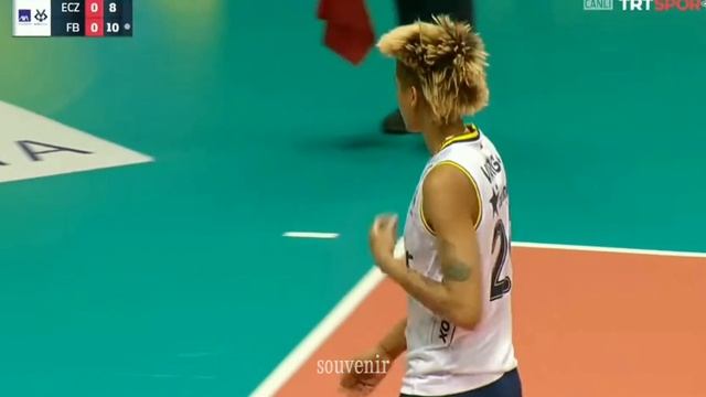 Melissa Vargas'tan üst üste 3 Ace!