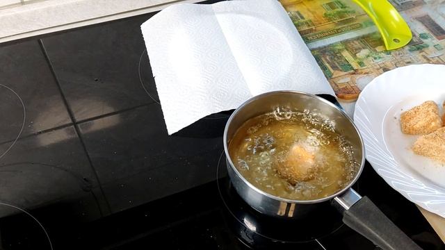 Сыр Бри жареный смотреть онлайн