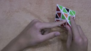 Как правильно собирать кубик рубика треугольник
