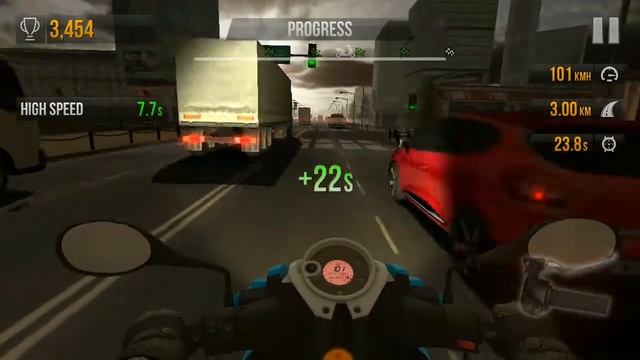 Traffic Rider Gameplay. Game Racing motorcycle action, Best offline game смотреть онлайн