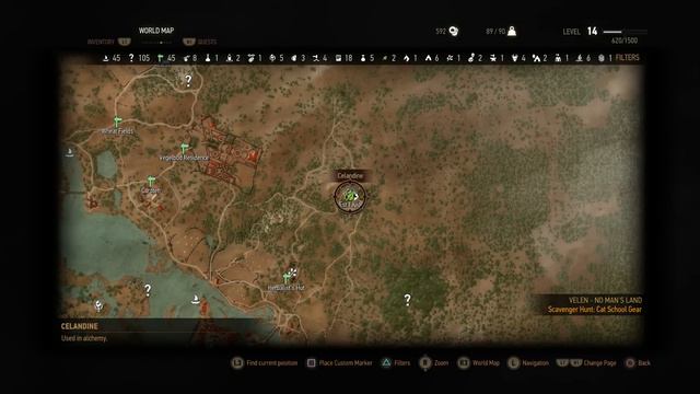 The Witcher 3 Wild Hunt Diagram Feline Silver Sword - Scavenger Hunt: Cat School Gear смотреть онлайн