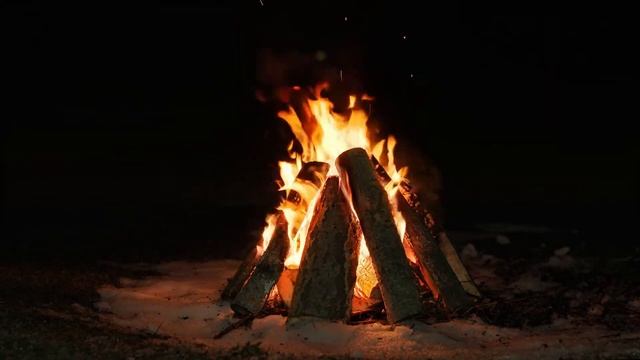 Успокаивающие Звуки Костра, Расслабляющие Пение Птиц, Звуки Природы, Релакс для Сна, Медитация смотреть онлайн