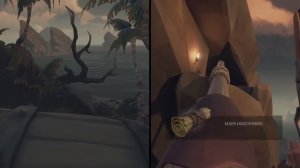 Sea of Thieves | Split screen Coop | Gameplay on two Xbox One | Gameplay cooperativo 1