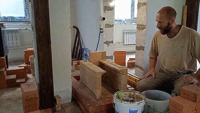 Секрет дедов. Кладка топки печи на мертель. смотреть онлайн