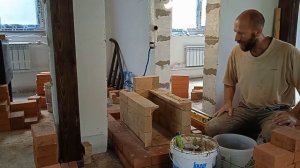 Секрет дедов. Кладка топки печи на мертель.
