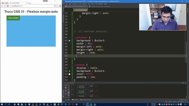 Truco CSS (31) - Margin auto con flexbox смотреть онлайн