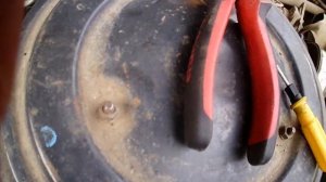 снимаем стартер на ауди 100