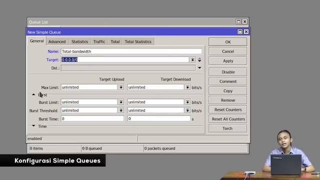 Bandwidth Share Berdasarkan Aplikasi - MIKROTIK TUTORIAL [ENG SUB] смотреть онлайн