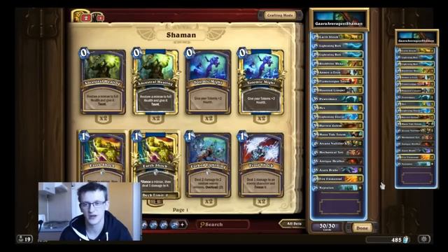 Hearthstone GvG: Tempo Shaman Deck Tech with Gaara смотреть онлайн