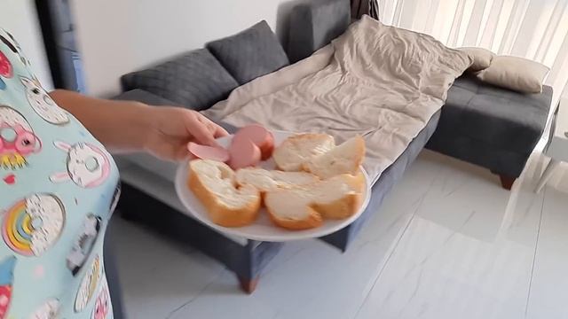 На ЗАВТРАК кофе☕сыр?хлеб?колбаска?оливки?Новый счастливый день?Утро в Аланье??