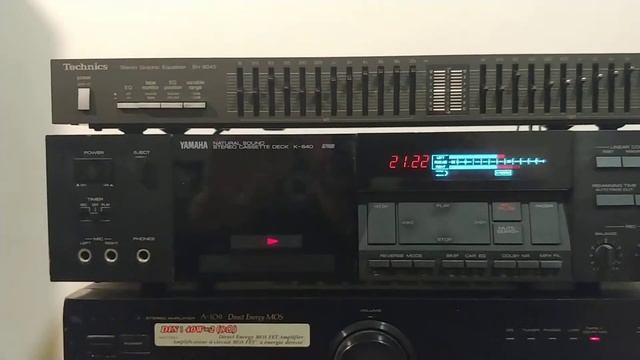 Эквалайзер Technics sh-8045 усилитель Pioneer A-109 смотреть онлайн