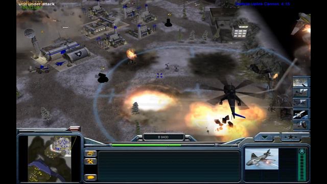 C&C Generals zero hour shock wave mod hard challenge 2! смотреть онлайн