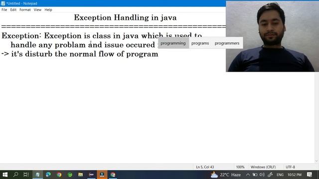 Exception Handling in Java #ExceptionInJava #java #JavaIsAwesome смотреть онлайн