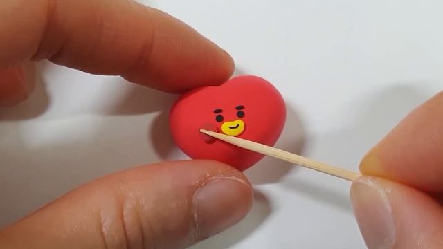 DIY Miniature Realistic Shop - BTS Character BT21 Shop Decor ! BT21 Dolls , Cup~ / Line Store