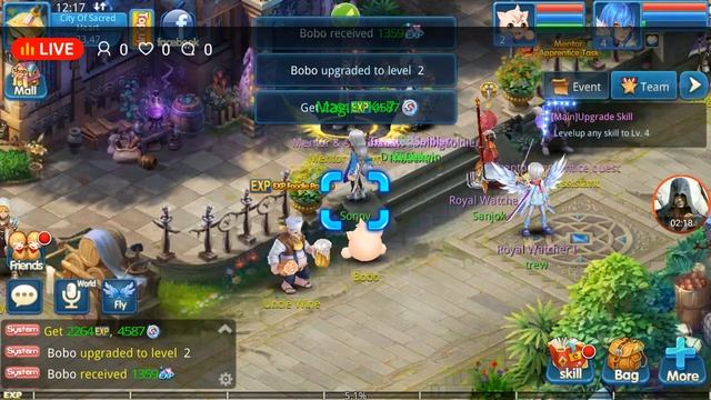 Chrono Tales Game- mobizen live beta -Games Android смотреть онлайн