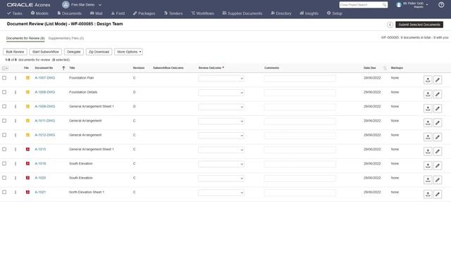 9.2.2 - Reviewing Documents in ACONEX || Oracle ACONEX Complete Course смотреть онлайн