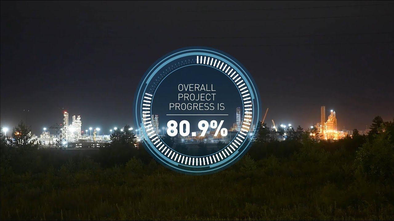 Overall progress of the Amur Gas Processing Plant construction in September 2021 reached 80.9% смотреть онлайн