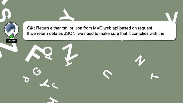 C# : Return either xml or json from MVC web api based on request смотреть онлайн