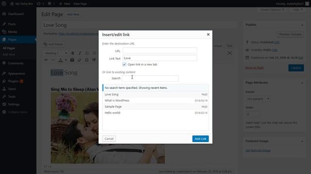 How To Add Link In WordPress Posts Or Pages смотреть онлайн
