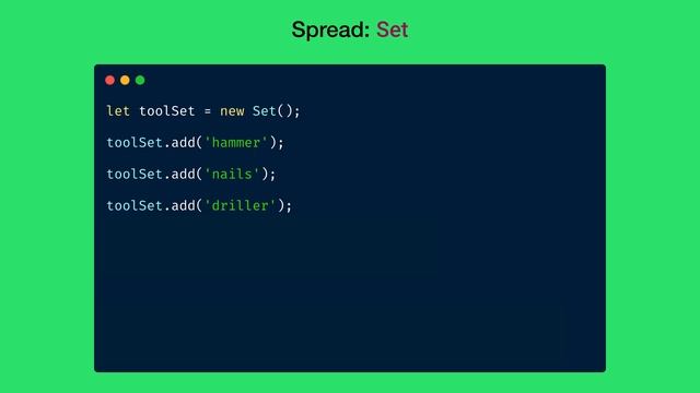 What is Spread Element in JavaScript and how to spread an iterable? смотреть онлайн
