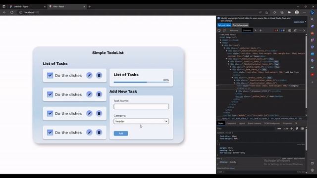 Todo List Web App With React And Vite - PART 5: Components Building смотреть онлайн