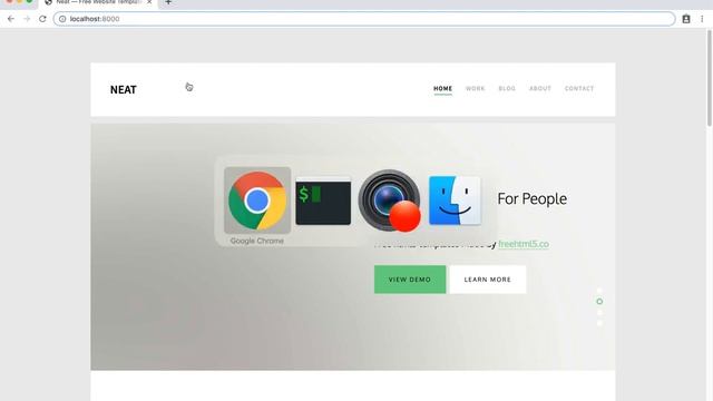 Servidor Web Local fácil y rápido con Python смотреть онлайн
