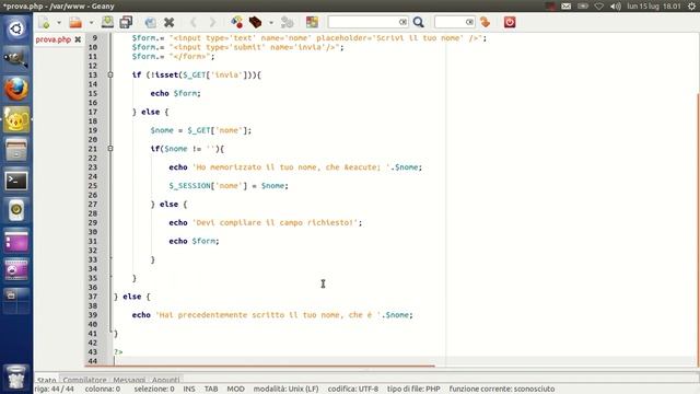 Guida PHP - 16 - Le Sessioni смотреть онлайн