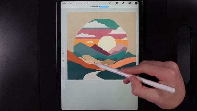 Realistic Paper Cut Out - Procreate Tutorial 168