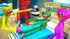 ХАГГИ ВАГГИ ЗОМБИ ЗАРАЖАЕТ ВСЕХ ЛЮДЕЙ Poppy Playtime в ГТА 5 МОДЫ! ОБЗОР МОДА в GTA 5 ВИДЕО