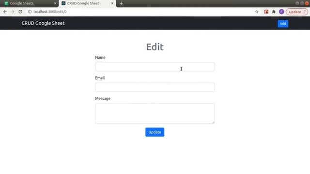 React Google Sheet CRUD app - Introduction - 1/6 смотреть онлайн