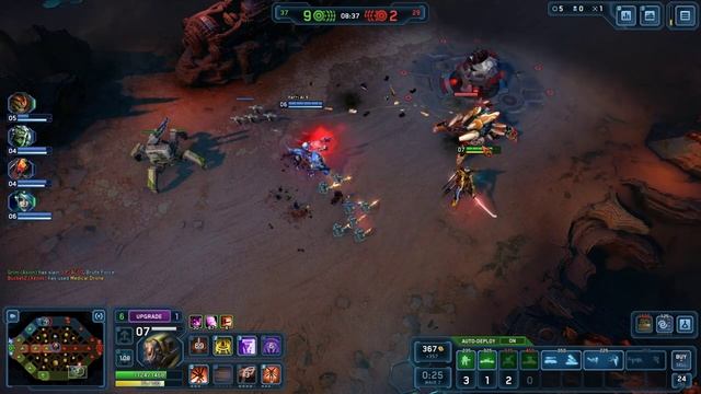 New RTS MOBA Supernova gameplay with commentary. смотреть онлайн
