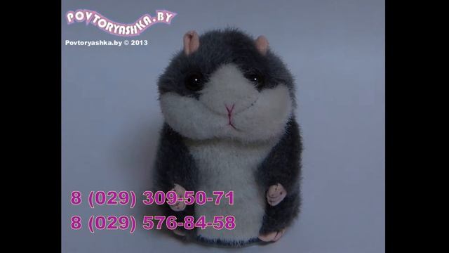 Интерактивная игрушка Хомячок-повторяшка смотреть онлайн