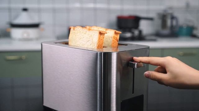 ST034 Stainless Steel Toaster 2 Slice Toaster with Full Touch Screen LED Display смотреть онлайн