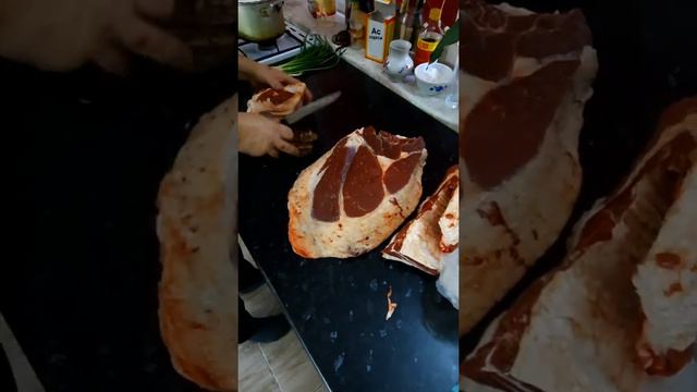 Мясо по казахски!! Огромный мясной базар, иду за мясом смотреть онлайн