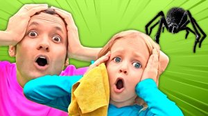 Так мы Моем домик на Хэллоуин! Кто же ты? Майя и Маша | Детские песни