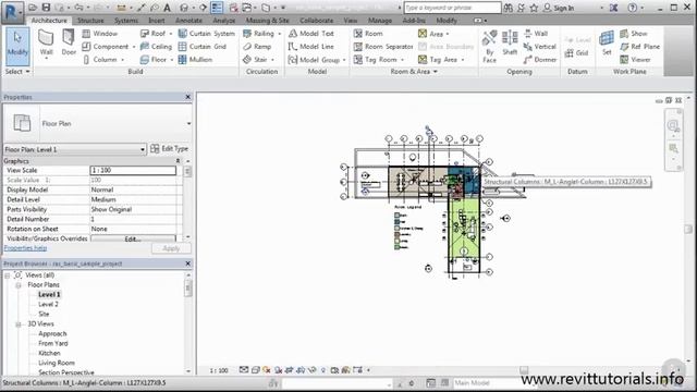 Revit for AutoCAD Users #4 - Exploring the Revit User Interface смотреть онлайн