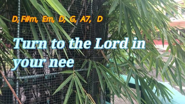 Turn to the Lord in your need and you will Sunday 15- Psalm 69 смотреть онлайн