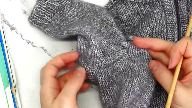 Кофта на молнии / Вязание детям / Вязание спицами / вязание / Вязание для детей смотреть онлайн