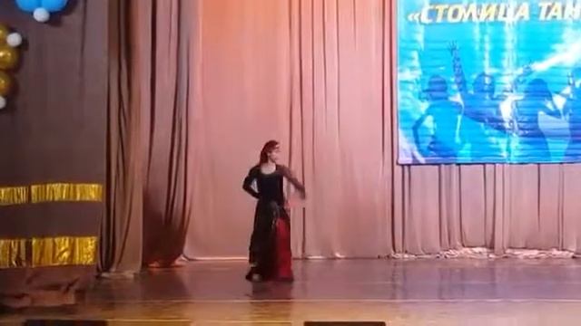 Танц. ансамбль "АРМЕНИЯ". Сольный танец Аниты Зограбян. Худ. рук. Давид Бабаян. смотреть онлайн