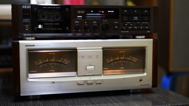 AKAI GX 93 демонстрация работоспособности