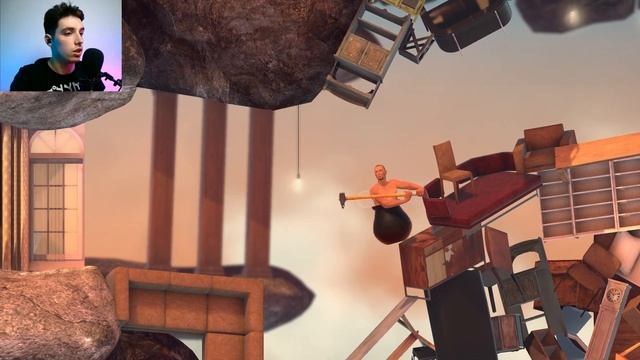 МУЖИК В КОТЛЕ С КУВАЛДОЙ // Getting Over It With Bennett Foddy // НА РАЗОК #gettingoverit