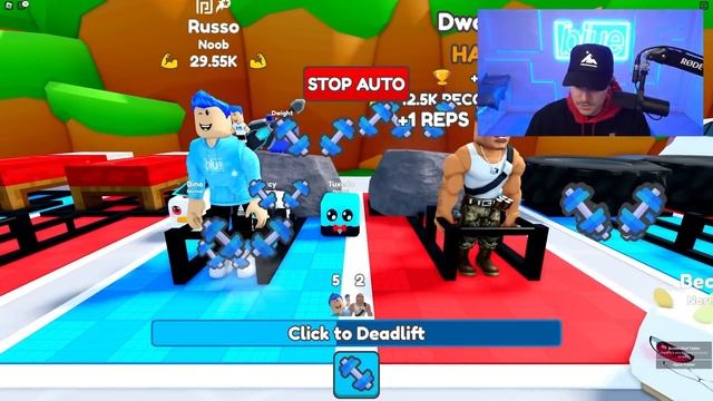 I Got MILLIONS OF STRENGTH IN DEADLIFT SIMULATOR AND BECAME OP! смотреть онлайн