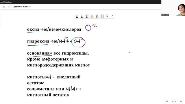 как определить оксид, гидроксид, соль и кислоту смотреть онлайн