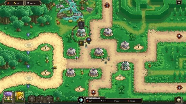 Kingdom Rush Origins E5 - Royal Gardens - Heroic Challenge+ Iron Challenge смотреть онлайн