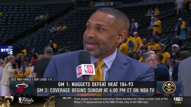 Chuck & Shaq React to Nuggets Defeating Heat in Game 1 | 2023 NBA Finals смотреть онлайн