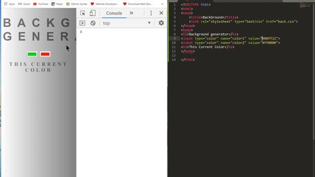 | Background Color Generator part 1 | DOM JAVASCRIPT | Web Development & Design Tutorial in URDU смотреть онлайн