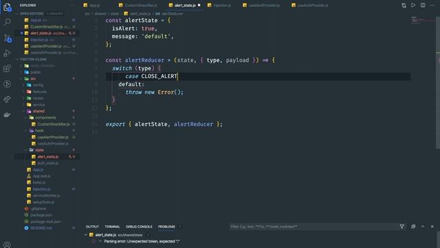 Twitter clone #8: Error handling and Show Snack Bar смотреть онлайн