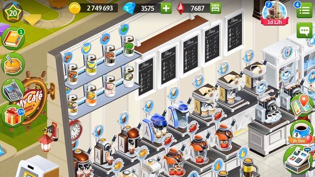 My Cafe: Playing at level 20 смотреть онлайн