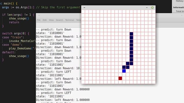 Monte Carlo reinforcement training example golang смотреть онлайн